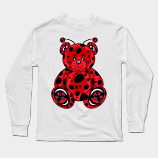 Ladybug Bear Long Sleeve T-Shirt